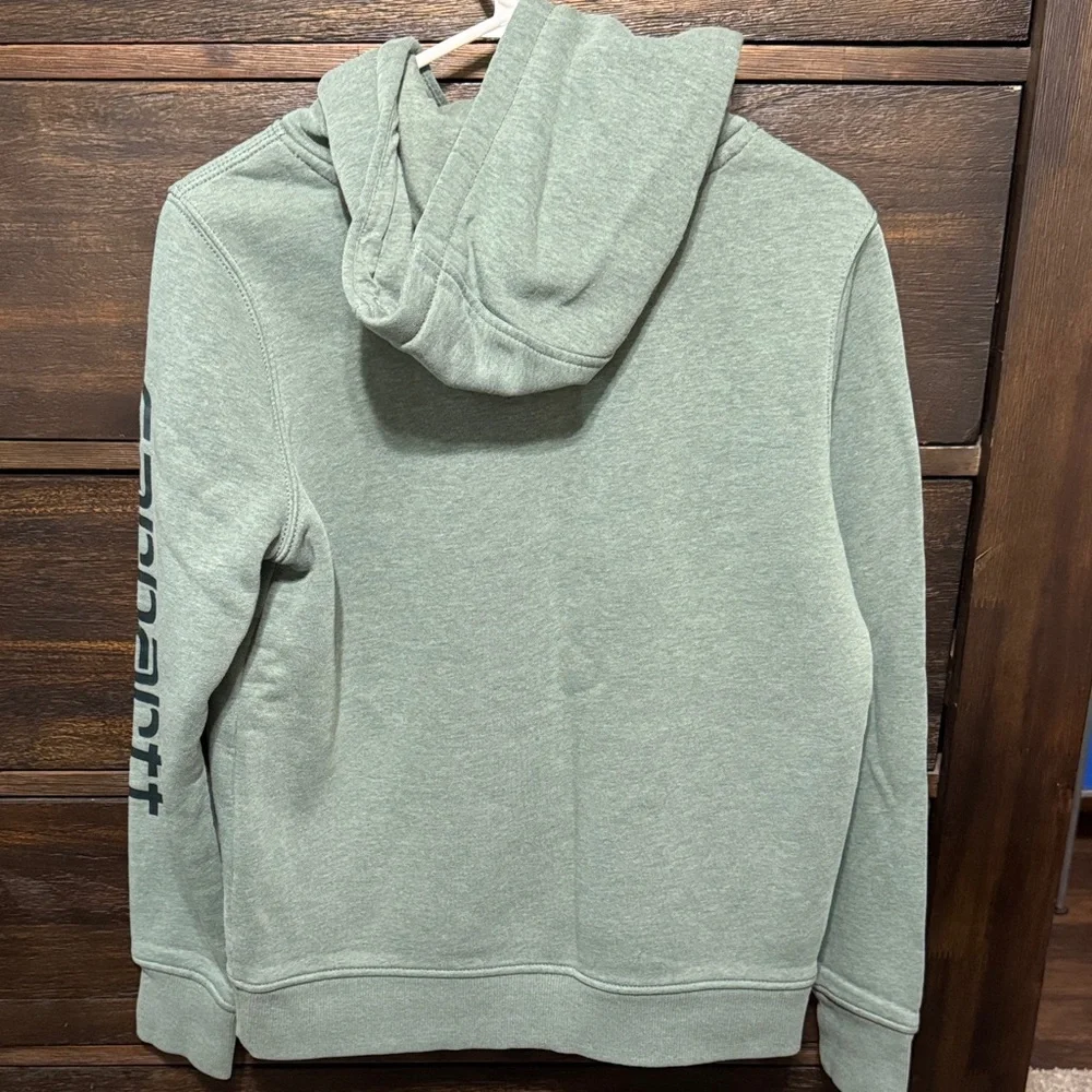 Carhartt Sage Green Hoodie - Picture 2 of 6